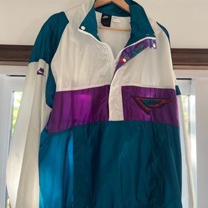 Nike Vintage Jacket XL Jordan Flight Colorblock windbreaker set